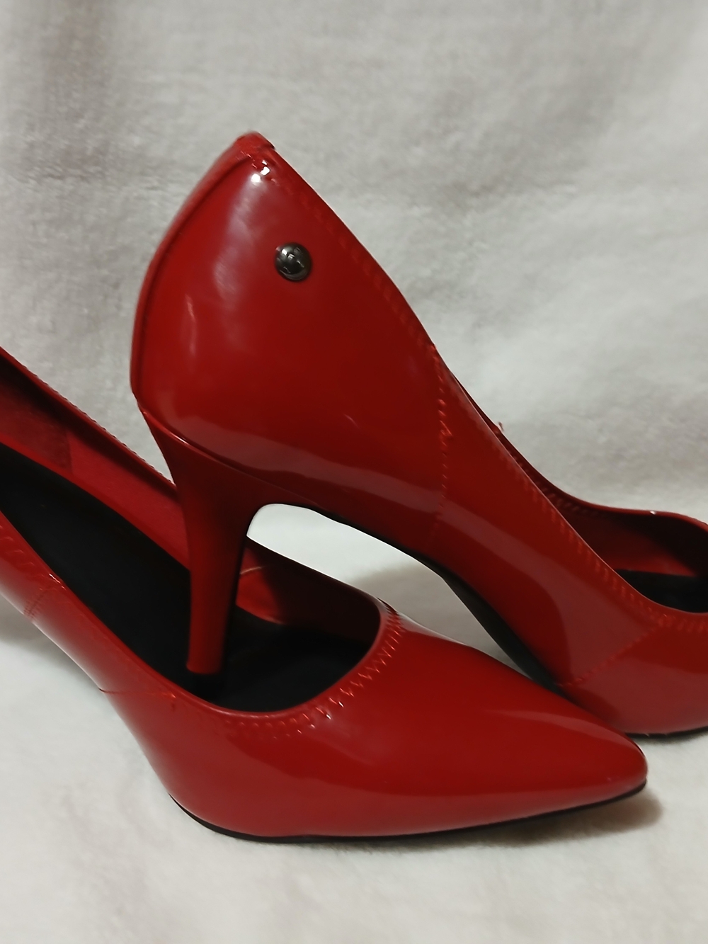 Simply Vera Vera Wang Red Patent Pointed-Toe Stiletto Pumps
